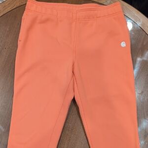 Carhartt Women's Orange Jogger Sweatpants